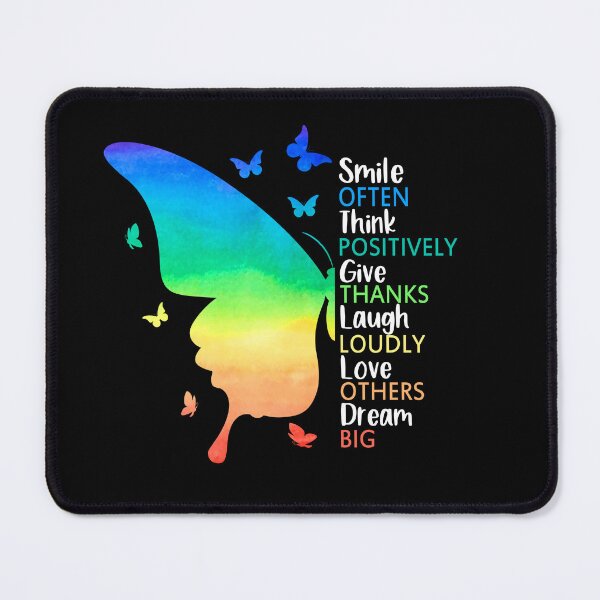 Item preview, Positive Mindset Butterfly Inspirational designed and sold by teeperfect.