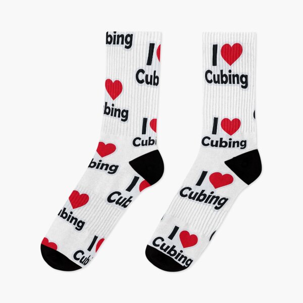 Item preview, I Love Cubing Gift Cute Speedcube Art Graphic Puzzle Solver Present for Speedcubers designed and sold by raedattia.