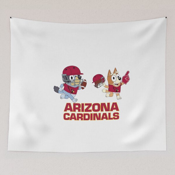 Item preview, ArizonaCardinals Animated Dogs Football  designed and sold by BoldScriptRiot.