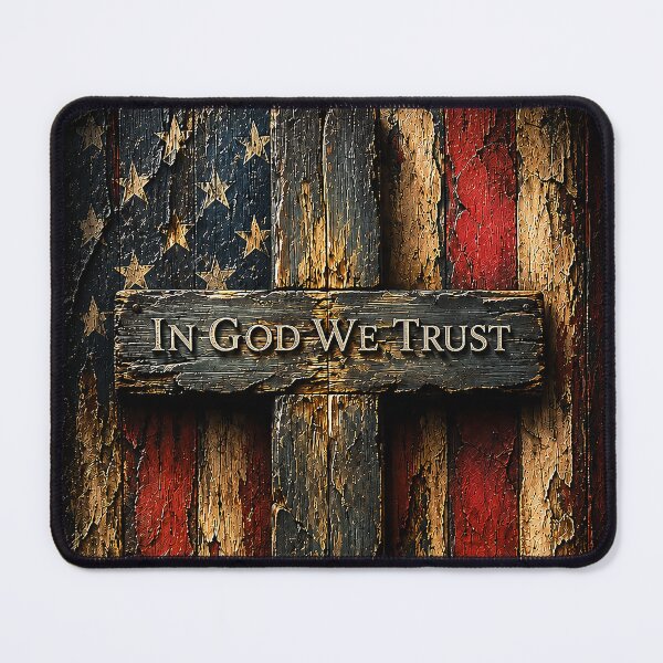 Item preview, Iron Faith Beneath the Flag designed and sold by BlissBlvdShop.