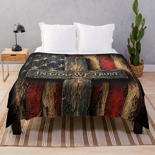Item preview, Iron Faith Beneath the Flag designed and sold by BlissBlvdShop.