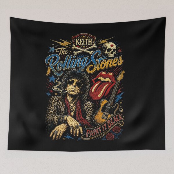 Item preview, The Rolling Stones: Vintage Keith Richards & Tongue designed and sold by interdesigner.