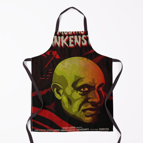 Item preview, Il Mostro di Frankenstein Vintage Horror Poster designed and sold by pelorpaws.
