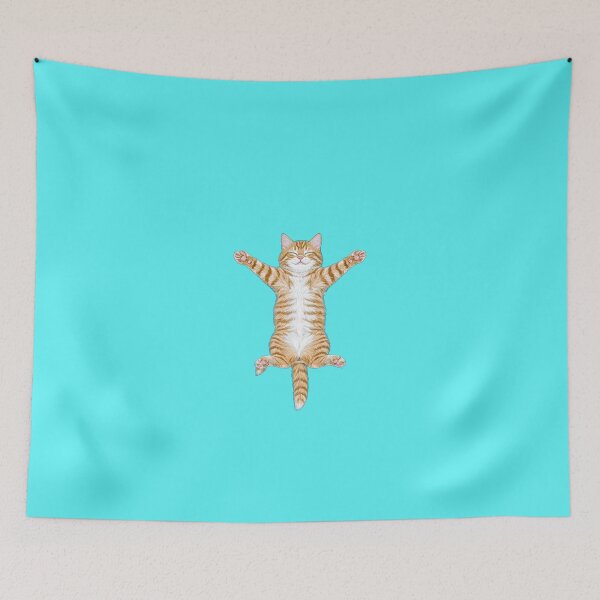 Item preview, sleeping cat designed and sold by WATERDUST.