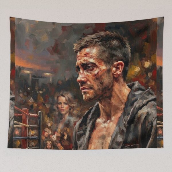Item preview, Southpaw Boxing Drama Fine Art Tribute designed and sold by Art's Diner.