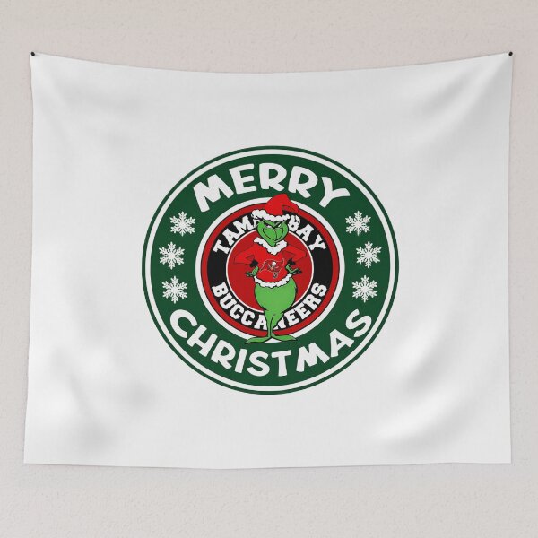 Item preview, Merry Christmas Grirh Buccaneers designed and sold by BoldScriptRiot.