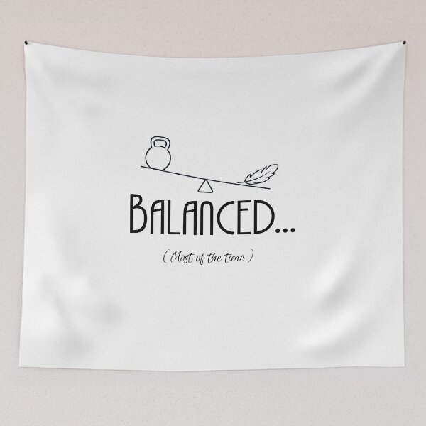 Item preview, Balanced... (Most of the time) designed and sold by Minisonnette.