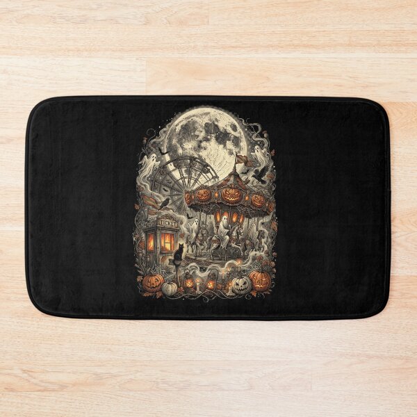 Item preview, Haunted Carousel Ghost Carnival Moon designed and sold by Roy & Tiffany.