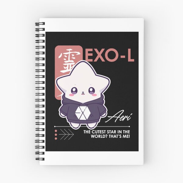 Item preview, EXO-L Mascot Aeri Cute Chibi Star Mascot EXO Hoodie Graphic designed and sold by Gameshalah's Designs Hub.