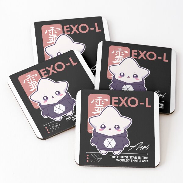 Item preview, EXO-L Mascot Aeri Cute Chibi Star Mascot EXO Hoodie Graphic designed and sold by Gameshalah's Designs Hub.
