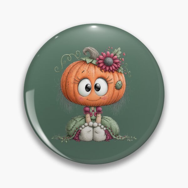 Item preview, Cute Pumpkin Girl Halloween designed and sold by Sed94.