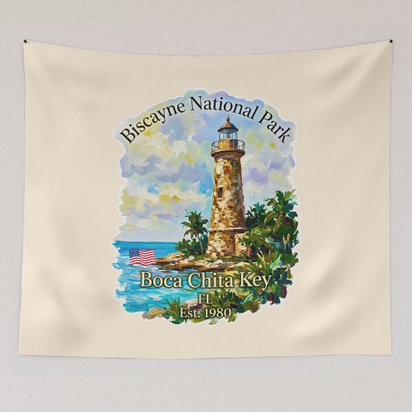 Item preview, Biscayne National Park Boca Chita designed and sold by EvergreenPark - Tee Studio.