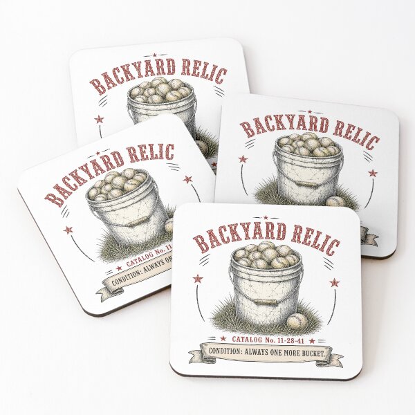 Item preview, Backyard Relic Baseball Bucket | Vintage Museum Specimen Style Baseball Dad Gift designed and sold by Mikoff04-arts.