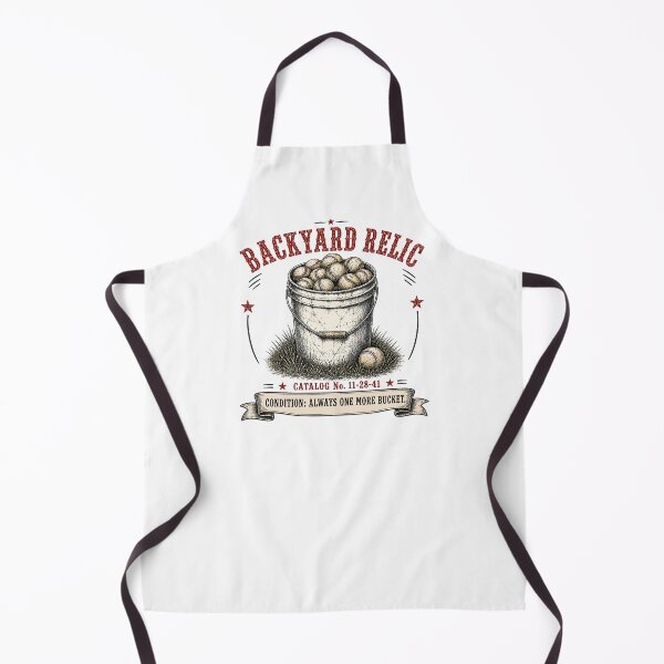Item preview, Backyard Relic Baseball Bucket | Vintage Museum Specimen Style Baseball Dad Gift designed and sold by Mikoff04-arts.