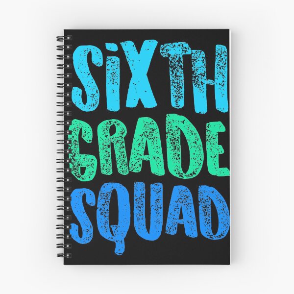 Item preview, Sixth Grade Squad  Distress  Blue Funny Sixth Grade Gift 6th Teacher Appreciation designed and sold by threadsmonkey.