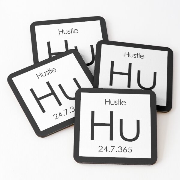 Item preview, Hustle 24 7 365 Minimal Motivation designed and sold by teeperfect.