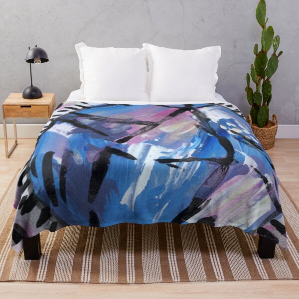 Item preview, Dreamy Blooming Crystal | Abstract Acrylic Painting designed and sold by DzinkaDreamArt.