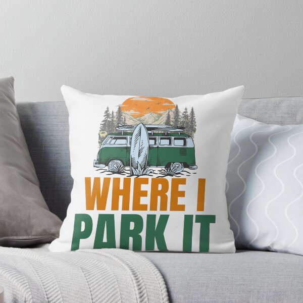 Item preview, Home Is Where I Park It Funny Van Life Camping T-Shirt designed and sold by Uvclick.