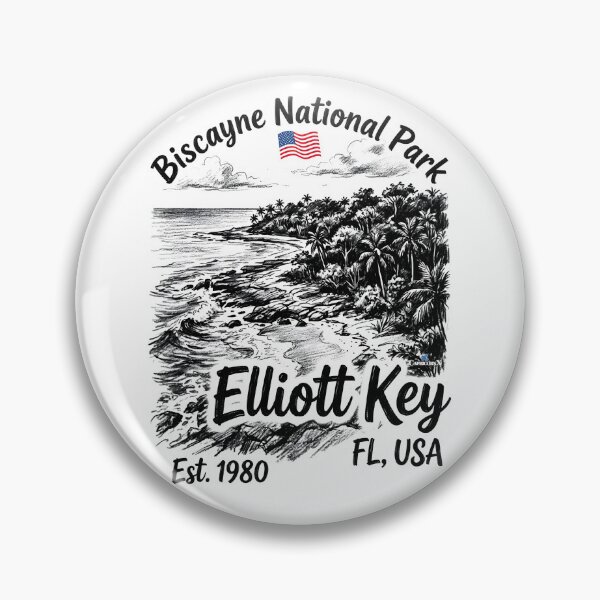 Item preview, Biscayne National Park Elliott Key designed and sold by EvergreenPark - Tee Studio.