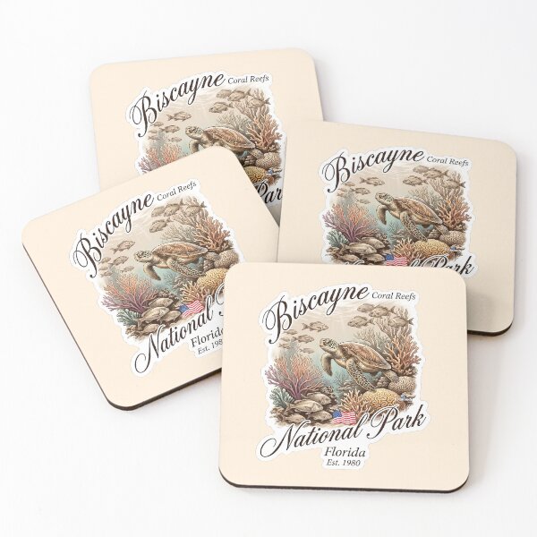 Item preview, Biscayne Coral Reef Vintage designed and sold by EvergreenPark - Tee Studio.