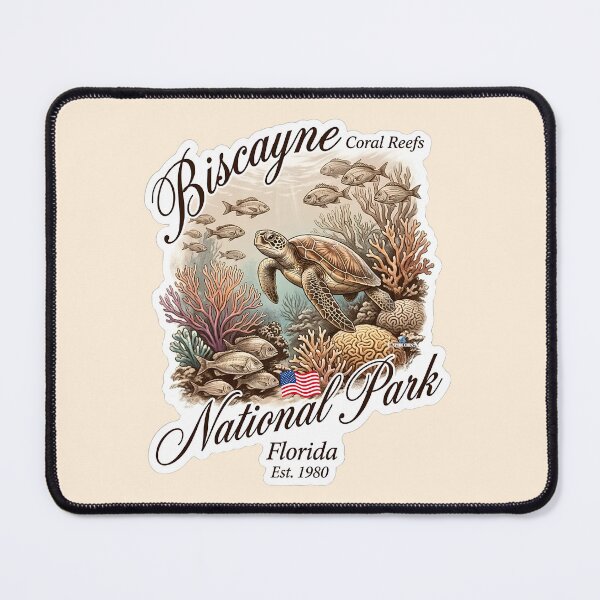 Item preview, Biscayne Coral Reef Vintage designed and sold by EvergreenPark - Tee Studio.