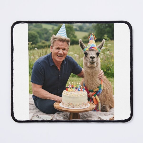 Item preview, Gordon ramsay Llama picnic llamas animal pet nature meme memes funny parody christmas birthday designed and sold by CheeseBlueprint.