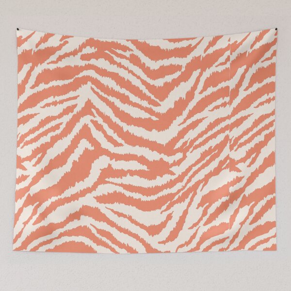 Item preview, Tiger Stripe Pattern | Modern Kawaii Animal Print designed and sold by The High Hippo.
