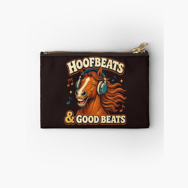 Item preview, Funny Horse Music Lover With Retro Headphones designed and sold by Kolibra.