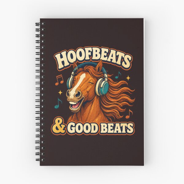 Item preview, Funny Horse Music Lover With Retro Headphones designed and sold by Kolibra.