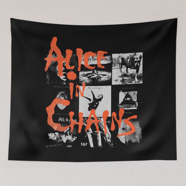 Artikelvorschau, Alice InChains Album Grid entworfen und verkauft von BoldScriptRiot.
