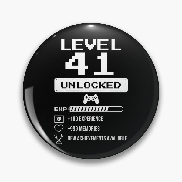 Item preview, Level 41 Unlocked birthday gift designed and sold by NumbersFort.