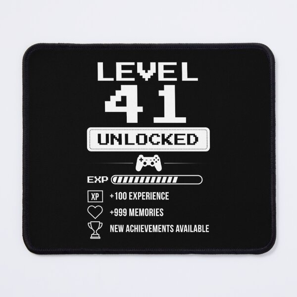 Item preview, Level 41 Unlocked birthday gift designed and sold by NumbersFort.