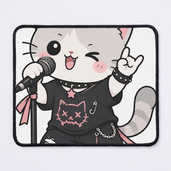 Item preview, Rock Cat Singer designed and sold by KingOfRockk.