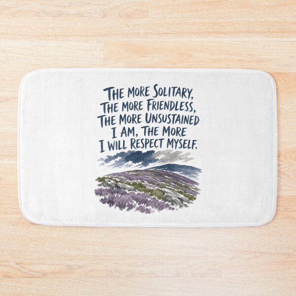 Item preview, Jane Eyre: The More Solitary, the More Self-Respect designed and sold by Fenay Designs.