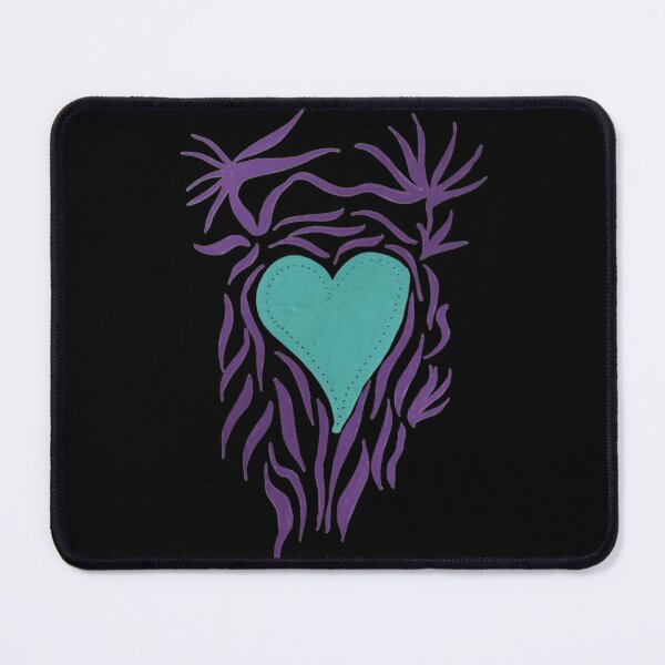 Item preview, Amulet of the Sacred Heart - Teal designed and sold by energyoflove333.