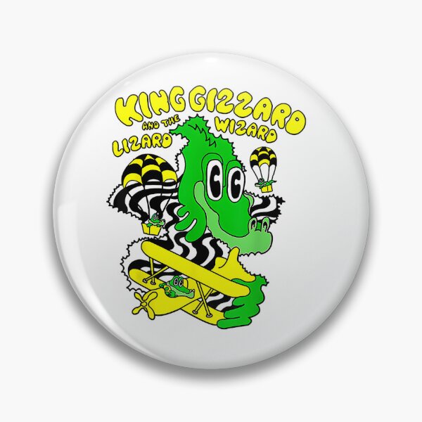 Item preview,  KingGizzard The Lizard Gift Wizard designed and sold by BoldScriptRiot.