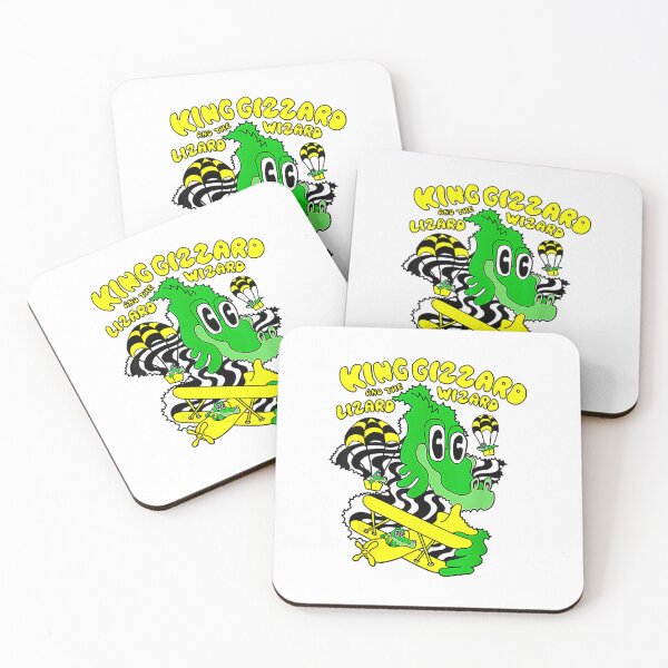 Item preview, KingGizzard The Lizard Gift Wizard designed and sold by BoldScriptRiot.