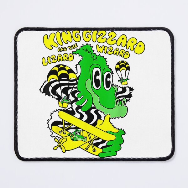Item preview, KingGizzard The Lizard Gift Wizard designed and sold by BoldScriptRiot.