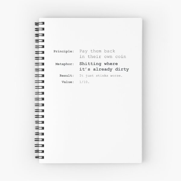 Item preview, Crisis Of Meaning Pay Them Back Typography Poster designed and sold by drTerrens.