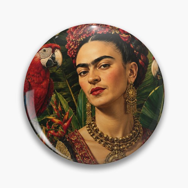 Item preview, Frida Kahlo Parrots designed and sold by Muycote.