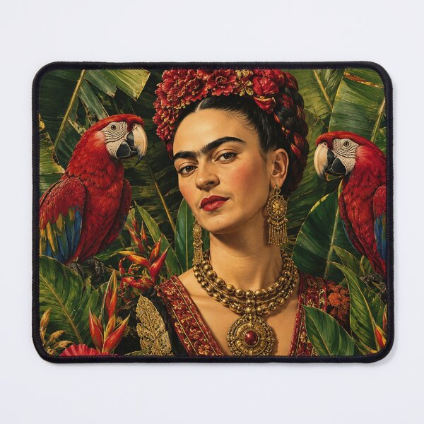 Item preview, Frida Kahlo Parrots designed and sold by Muycote.