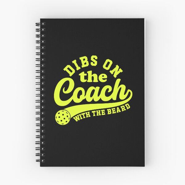 Item preview, Dibs On The Coach With Beard Pickleball designed and sold by gunaone-design.