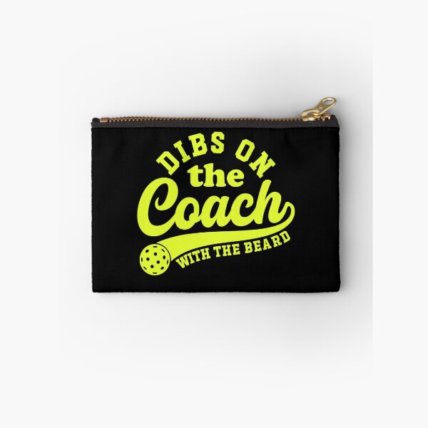 Item preview, Dibs On The Coach With Beard Pickleball designed and sold by gunaone-design.