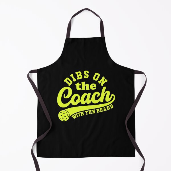 Item preview, Dibs On The Coach With Beard Pickleball designed and sold by gunaone-design.