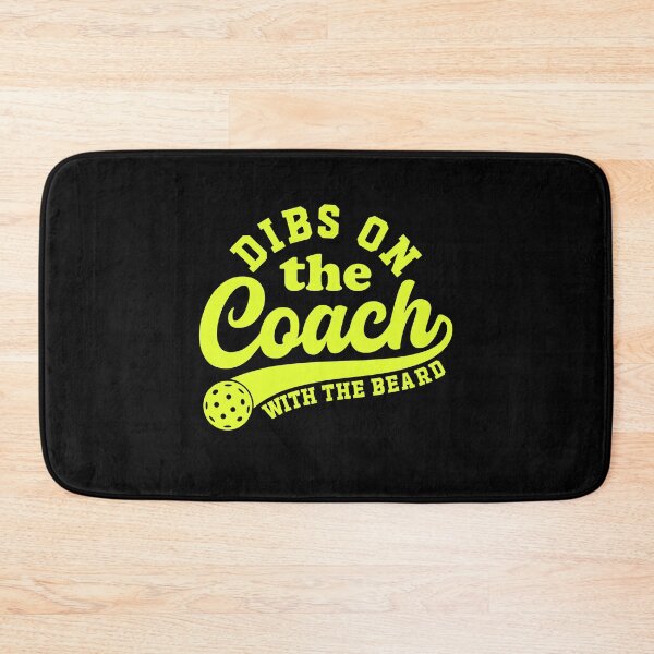 Item preview, Dibs On The Coach With Beard Pickleball designed and sold by gunaone-design.