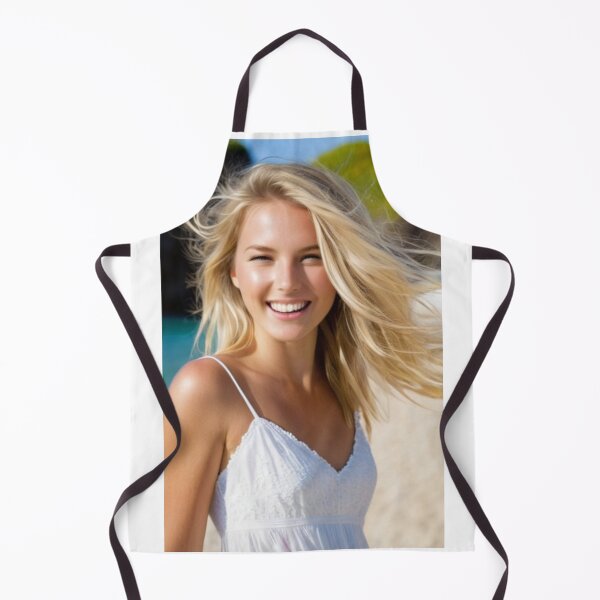 Item preview, Beauty - Smiling Person with Windblown Hair, Sun-Kissed Portrait designed and sold by Beat-It.