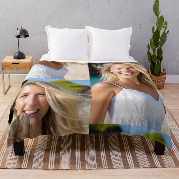 Item preview, Beauty - Smiling Person with Windblown Hair, Sun-Kissed Portrait designed and sold by Beat-It.