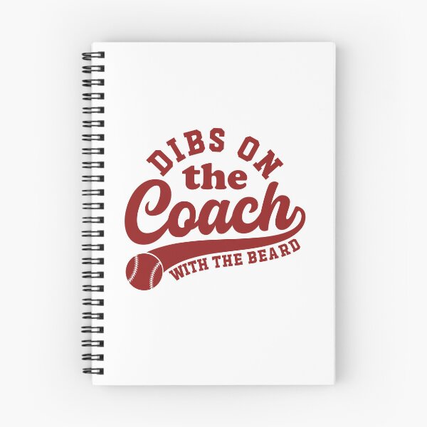 Item preview, Dibs On The Coach with beard Baseball designed and sold by gunaone-design.
