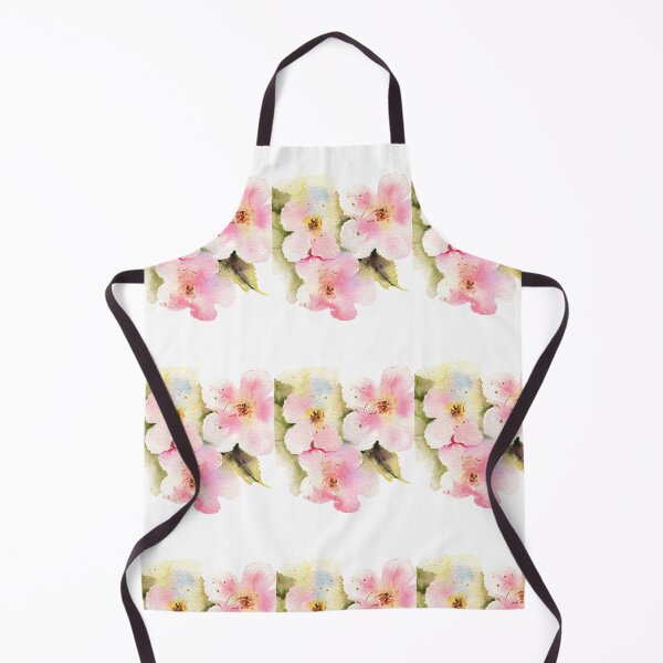Item preview, pink cherry blossom watercolor floral art designed and sold by introvertarts.