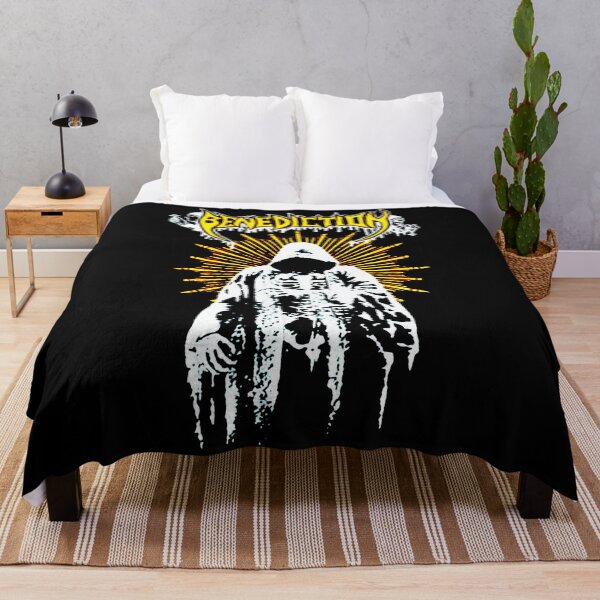 Item preview, Extreme Metal White Threshold Grim Reaper Band designed and sold by ShadeFall.